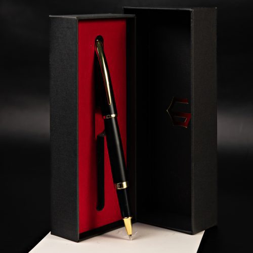 GiftSet Cao Cấp Sang Trọng Sổ Leon Dio Vươn Xa Biển Lớn - Bút The Classic Matte Hill Black - Hình ảnh 4
