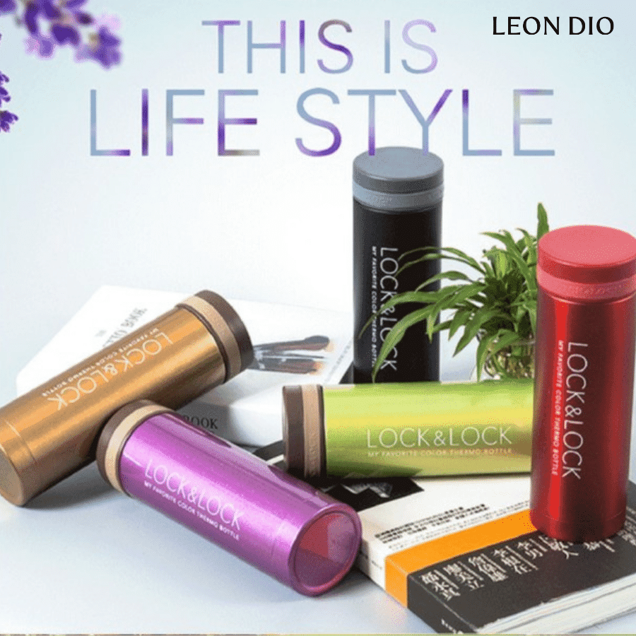 Bộ Quà Tặng Bình Chính Hãng LocknLock Grip Vacuum Mug Màu Nâu 300ml – Bút Ký Tên Leon Dio (Giá Liên Hệ) thumbnail 7