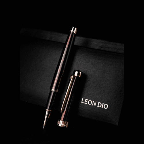 GiftSet Cao Cấp Sang Trọng Sổ Leon Dio Vươn Xa Biển Lớn - Bút Elite Fire - Hình ảnh 5