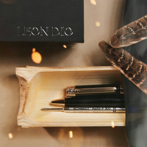 GiftSet Hộp Đựng Namecard (Card Holder) - Bút Âu Lạc Cửu Chân - Hình ảnh 4