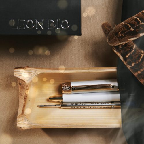 GiftSet Cao Cấp Sang Trọng Sổ Leon Dio Vươn Xa Biển Lớn - Bút Âu Lạc Mê Linh - Hình ảnh 5