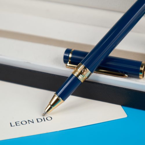 GiftSet Cao Cấp Sang Trọng Sổ Leon Dio Vươn Xa Biển Lớn - Bút Le Noble Royal Blue - Hình ảnh 8