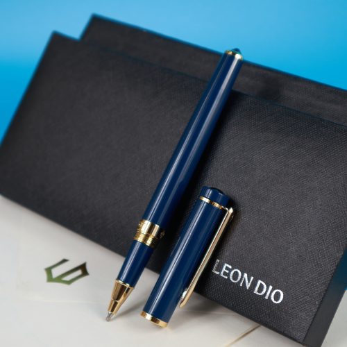 GiftSet Cao Cấp Sang Trọng Sổ Leon Dio Vươn Xa Biển Lớn - Bút Le Noble Royal Blue - Hình ảnh 4