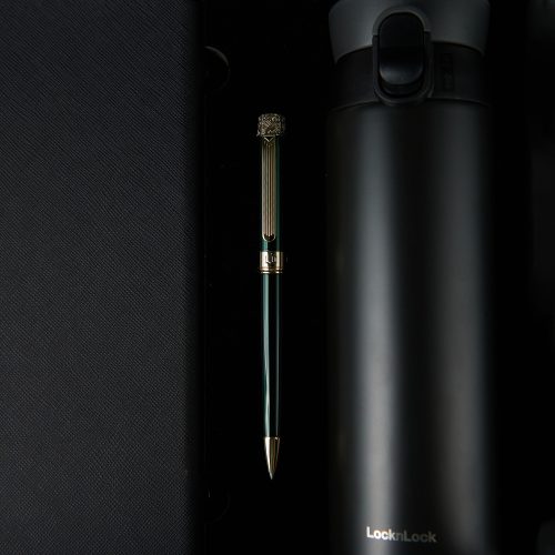 GiftSet Cao Cấp Sang Trọng Sổ Leon Dio Vươn Xa Biển Lớn - Bút Âu Lạc Uất Lâm - Hình ảnh 5