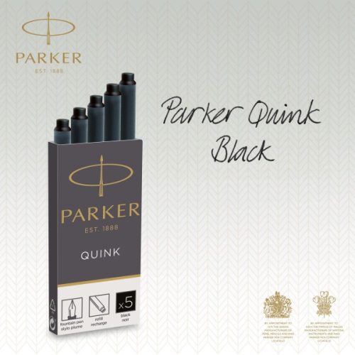 Ống Mực Viết Máy Parker - Đen (5 ống/vĩ)