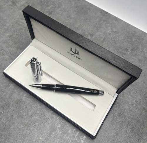 GiftSet Cao Cấp Sang Trọng Sổ Leon Dio Vươn Xa Biển Lớn - Bút Elite Air Platinum - Hình ảnh 4