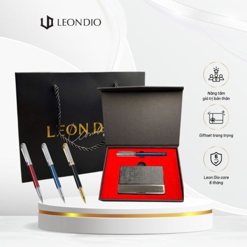 GiftSet Hộp Đựng Namecard (Card Holder) - Bút The Discovery
