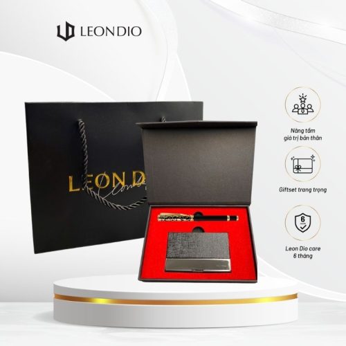 GiftSet Hộp Đựng Namecard (Card Holder) - Bút The Classic Royalian