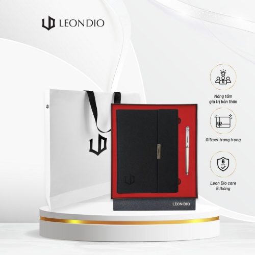 GiftSet Cao Cấp Sang Trọng Sổ Leon Dio - Bút Le Noble Rising Star