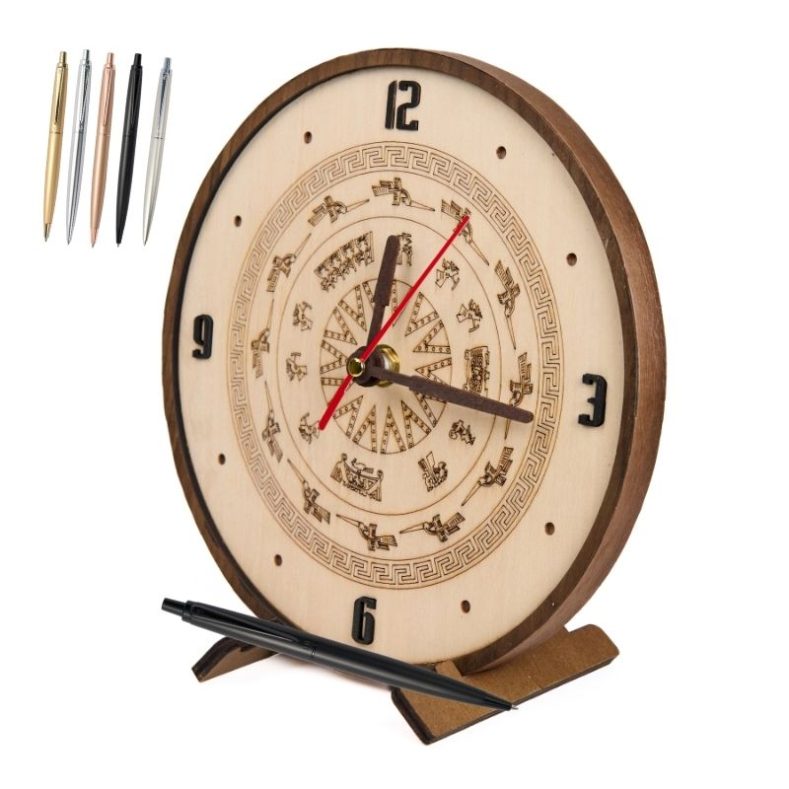 GiftSet Đồng Hồ Trống Đồng - Bút  Feli Ritter