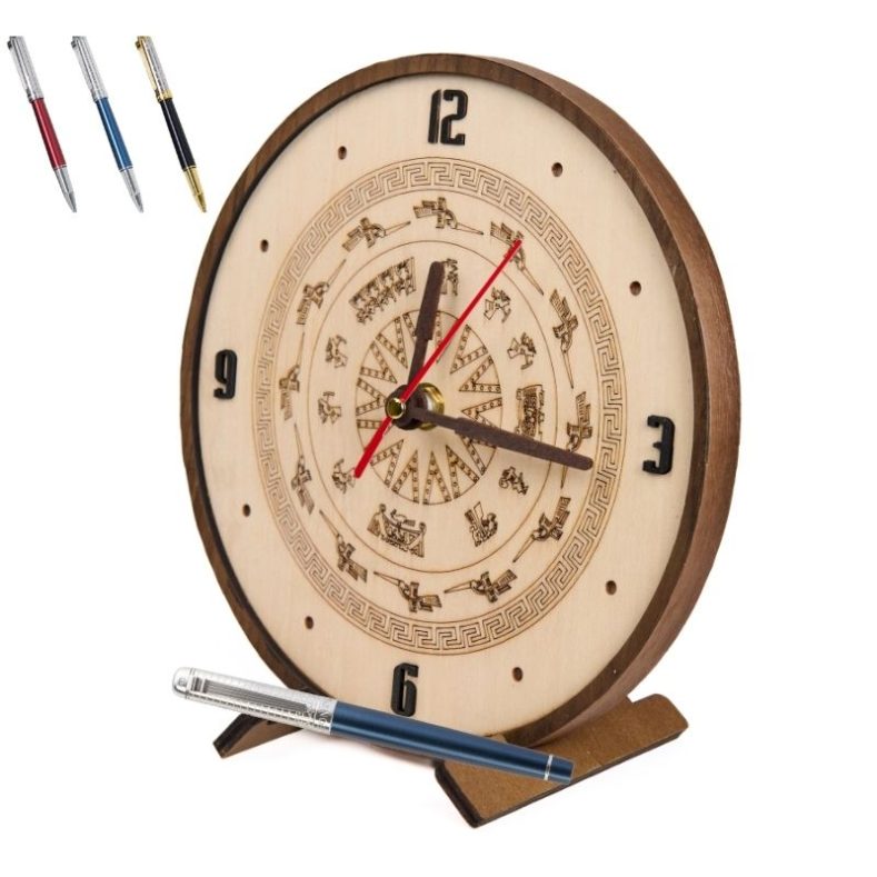 GiftSet Đồng Hồ Trống Đồng - Bút The Discovery