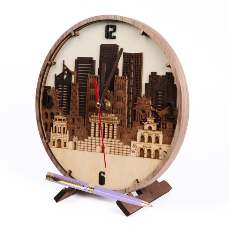 GiftSet Đồng Hồ Hà Nội - Bút Âu Lạc Chu Nhai