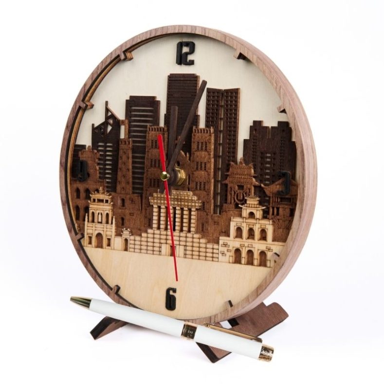 GiftSet Đồng Hồ Hà Nội - Bút Âu Lạc Mê Linh