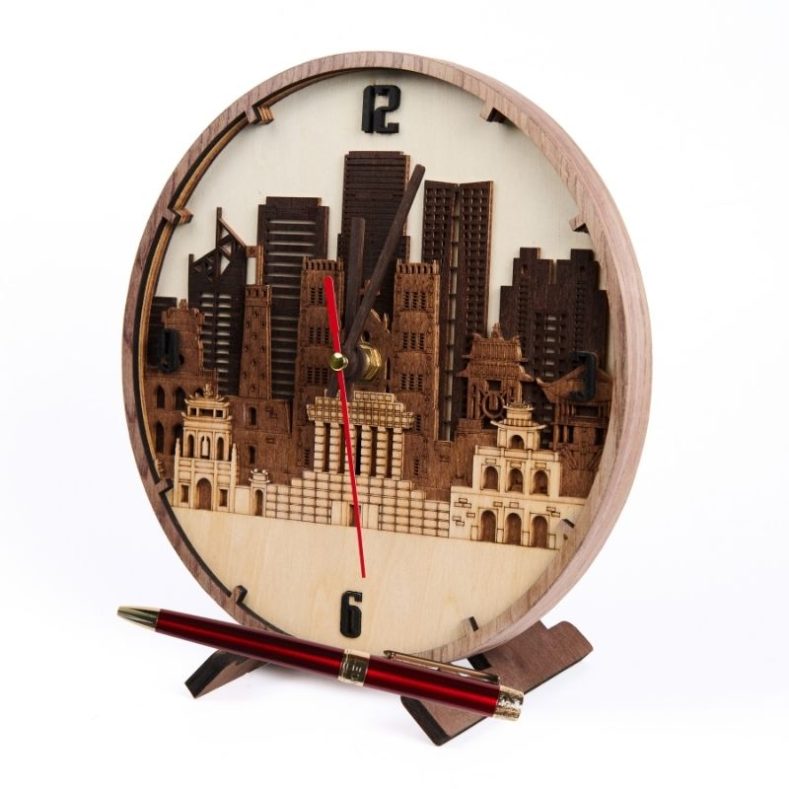 GiftSet Đồng Hồ Hà Nội - Bút Âu Lạc Nhật Nam