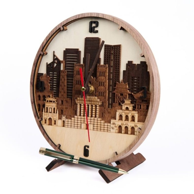 GiftSet Đồng Hồ Hà Nội - Bút Âu Lạc Uất Lâm