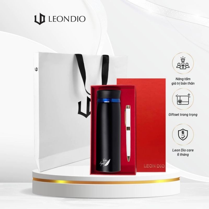 Giftset Bút Âu Lạc Mê Linh - Bình LocknLock LD070031 thumbnail 1