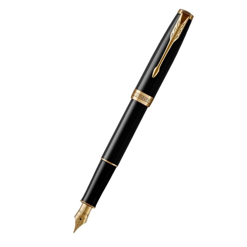 Bút Máy Parker Sonnet Black GT 18K TB-1950781 thumbnail 1